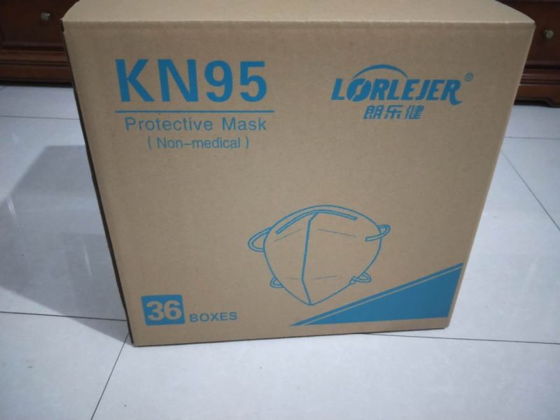 KN95 Self-Inhalation Air Purifying Particulate Respirator Disposable Face Mask