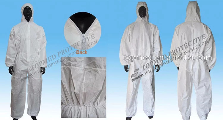 SMS Fire Retardant Safety Coverall Disposable Fire Protective Coverall