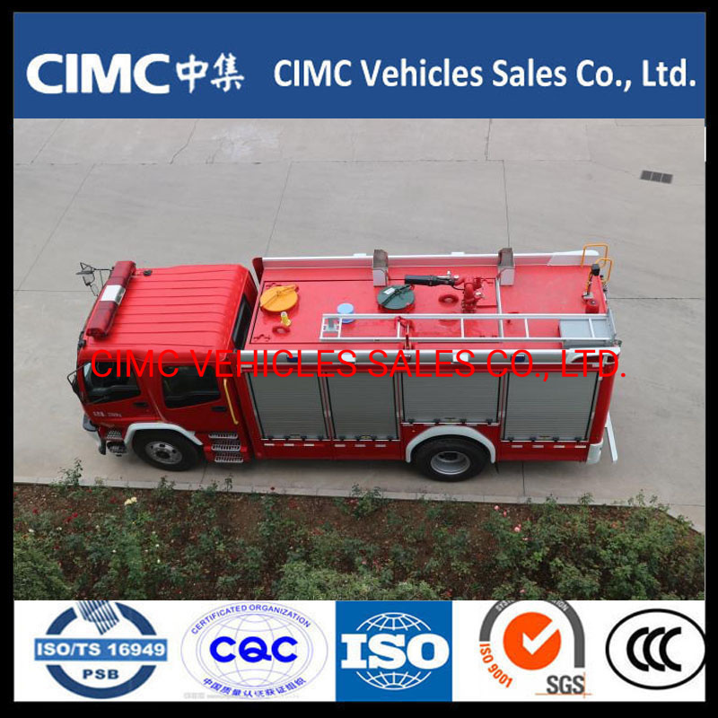 China Isuzu Fvr 4*2 241HP Water Tank Fire Truck