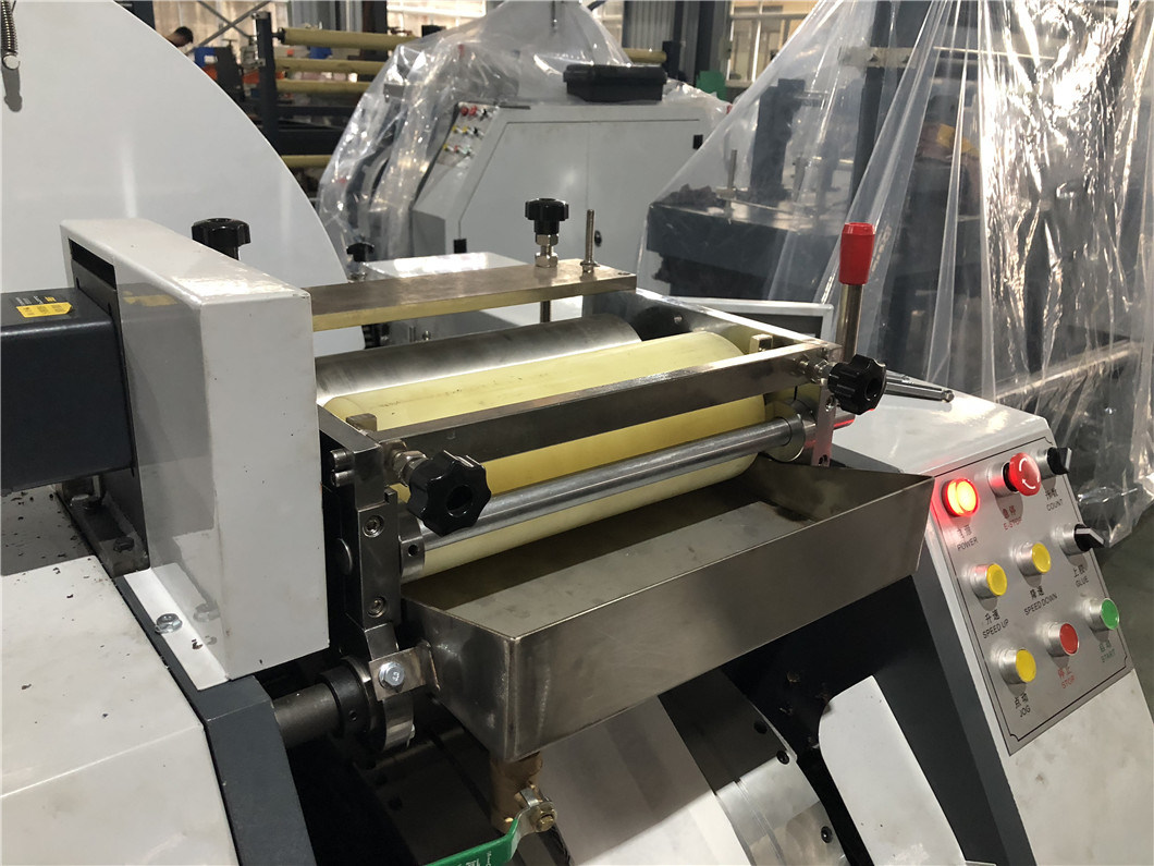 Low Price Mechanical Flat Bottom/V Bottom Fkraft Paper Bag Machine for Packing Food