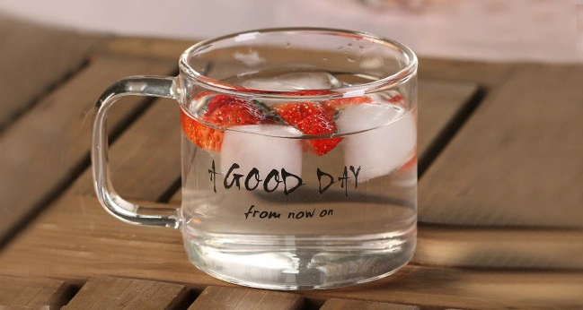 Customize Tea Glass Cup Pyrex Glass Tea Cup Pyrex Tea Glass