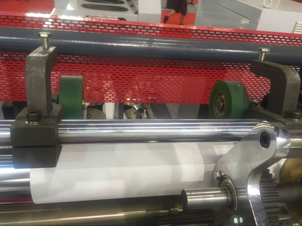 Automatic High Speed Flat Bottom/V Bottom Kraft Paper Bag Machine with Printing Online