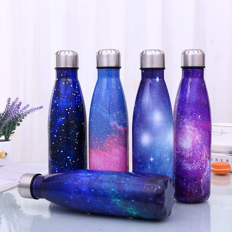 Hot Sale Tea Water Tumbler Bottle Flask Coffee Cup Cola Shape Stainless Steel Thermos for Camping