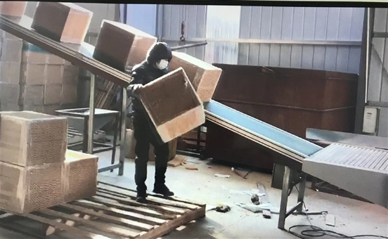 Poultry House Evaporative Water Cooling Pad Fan Cooling System Paper Evaporative Cooling Pad