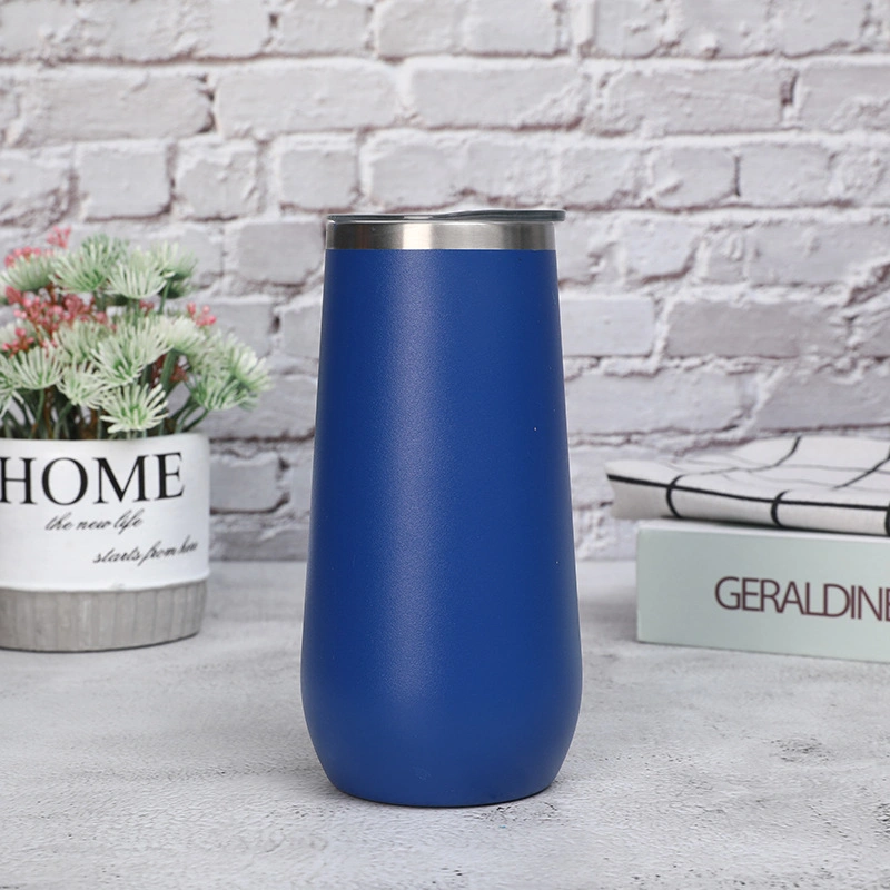coffee cup egg shape vacuum insulated cup double walls stainless steel water bottle