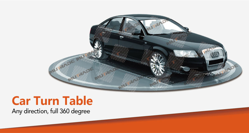 Highly Customized 360 Degree Rotating Automatic Car Turntable