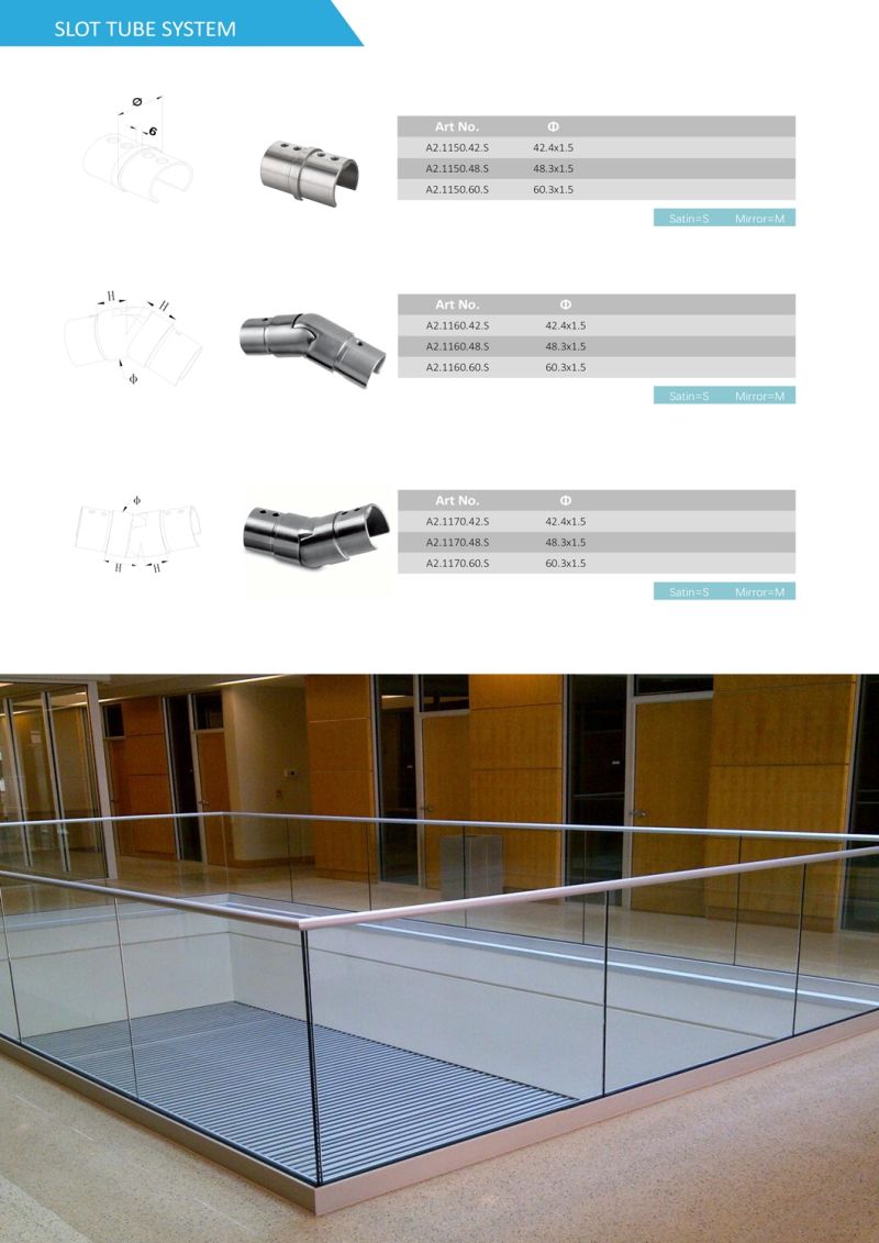 U Channel Aluminum Glass Railing Aluminum Deck Railing Decorative Glass Stair Railing Manufacturer