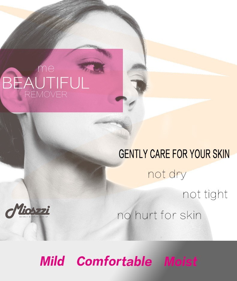 Mioszzi Organic Makeup Remover Wet Wipes