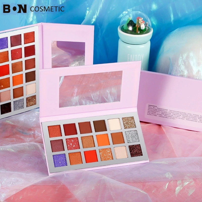 18 Colors Luminous Matte Metallic Eye Shadow Glitter Eyeshadow