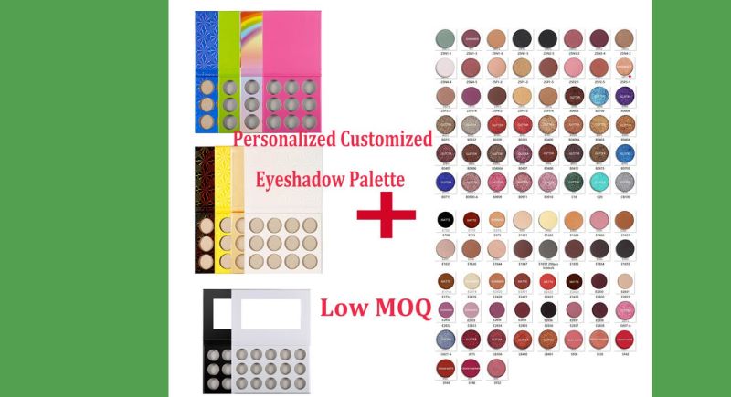 Single Eye Shadow Make up Magnetic Eyeshadow Pans Eye Shadow
