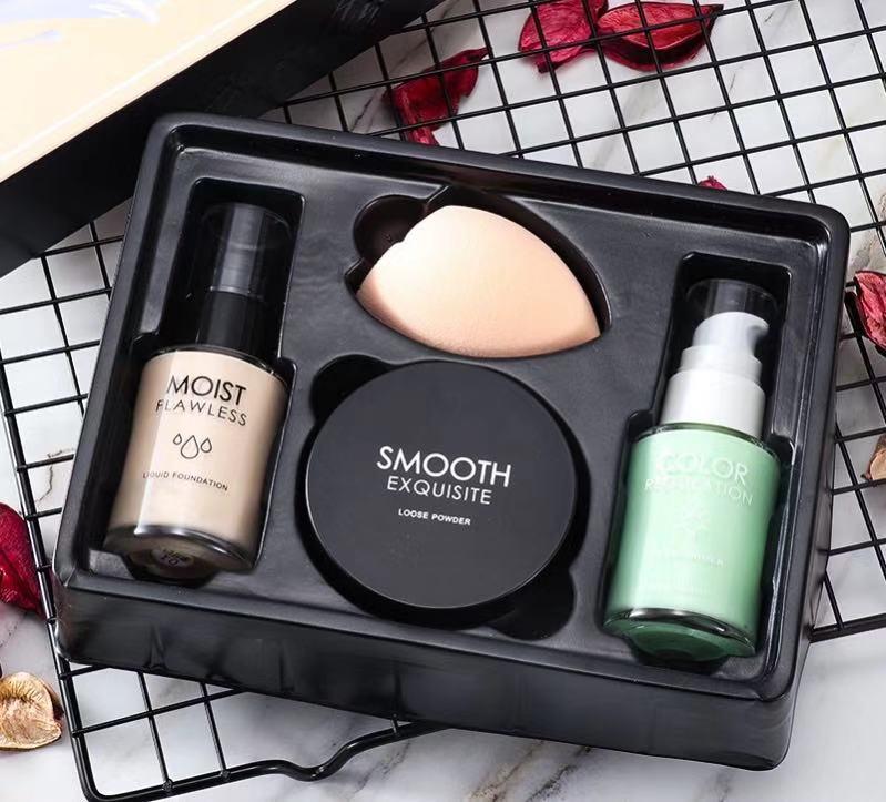 High Quality Professional Makeup Set Matte Oil Free Foundation Primer Base Oil-Control Pores Liquid Cream