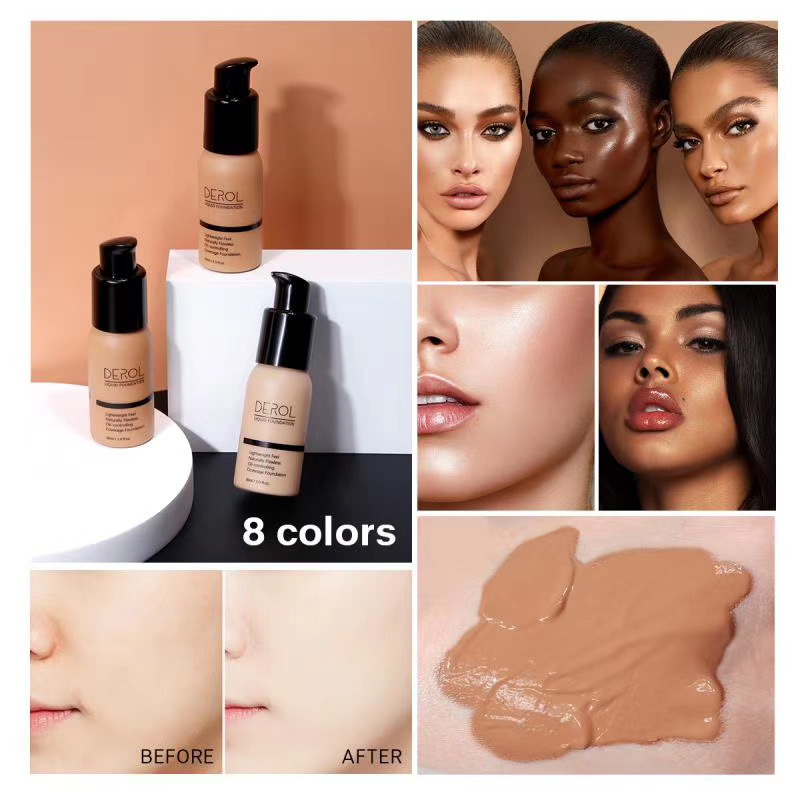 Full Coverage Makeup Foundations Concealer and Foundation Cream