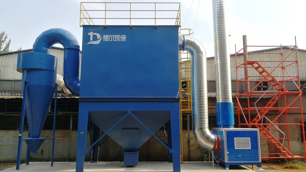 Cyclone Dust Filter for Factories 20000m3h High Quality Carbon Steel Cyclone Industrial Dust Collector