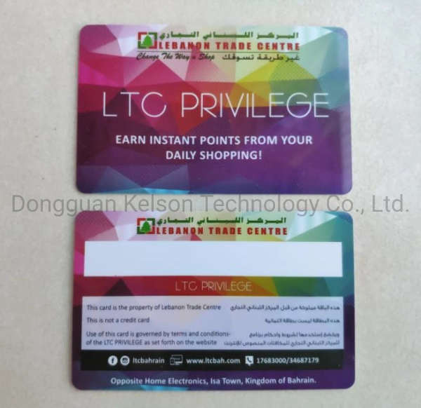 Plastic ID Card IC Card VIP Card Customized Printed with Own Logo PVC Card