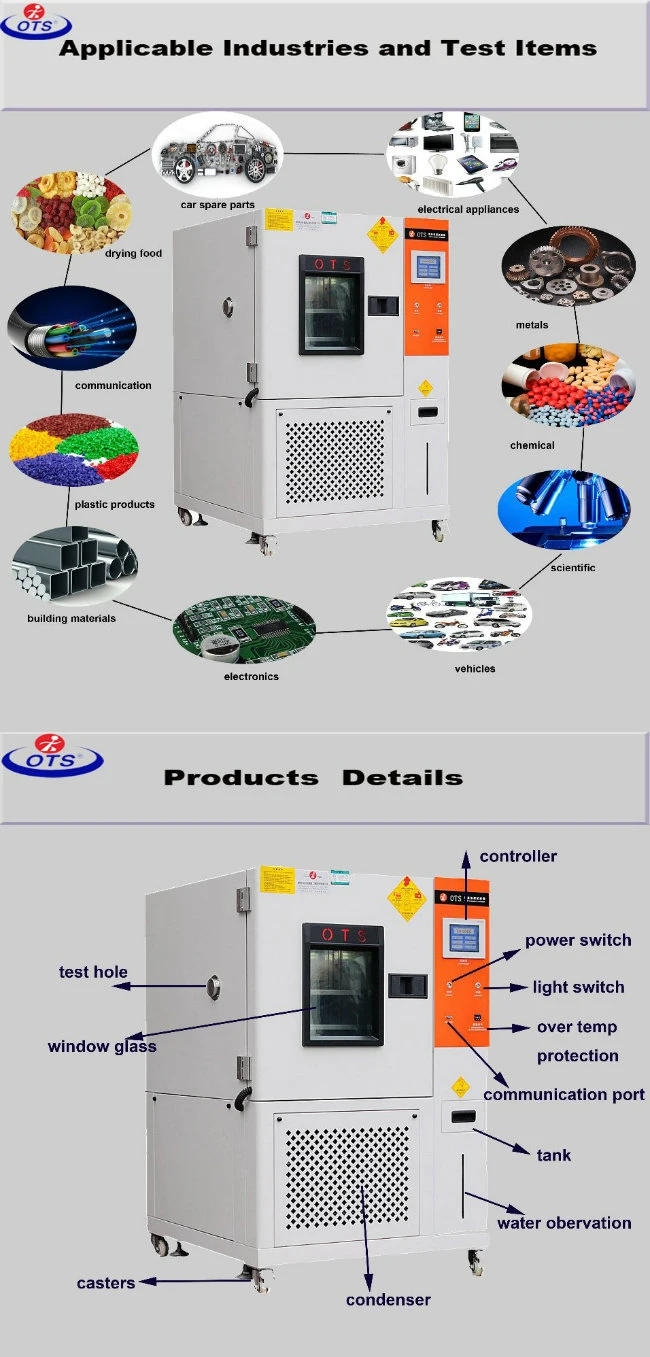 Electronics Lab Environmental Temperature Humidity Test Chamber