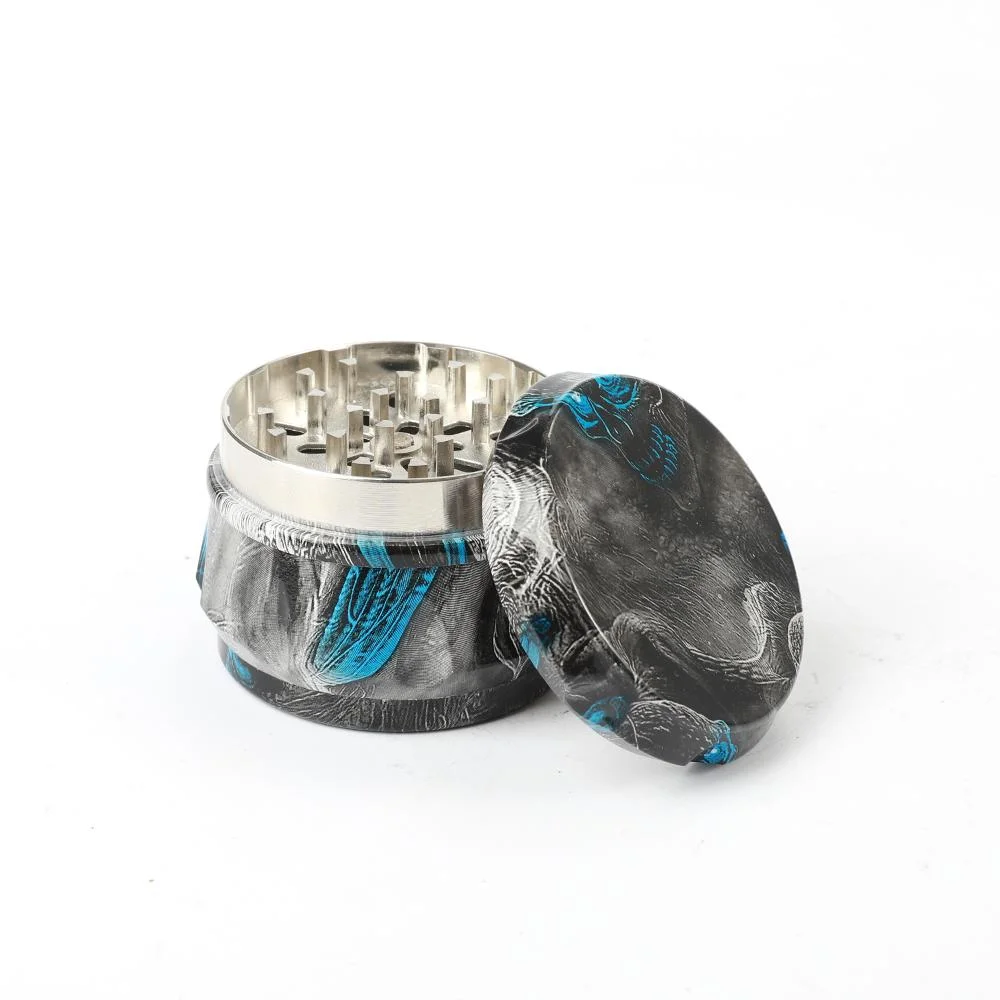 2021 New Trend Coloring Book Herb Grinders Water Transfer Color Printing Zinc Alloy Herb Grinder