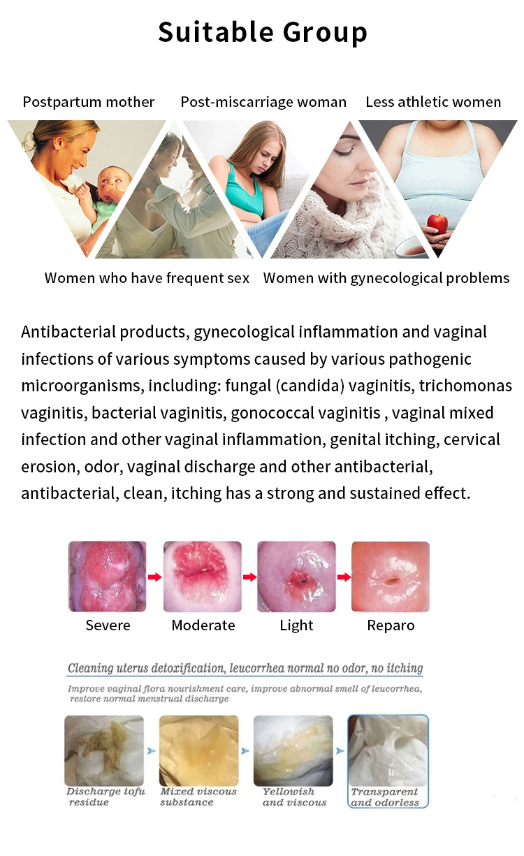 Chinese Natural Herbs Yoni Detox Pearls with OEM