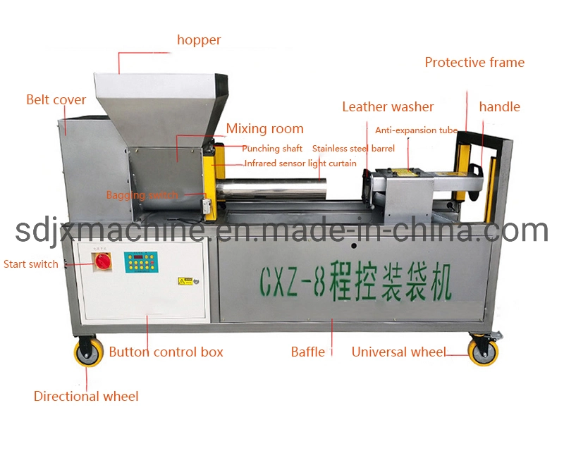 Manual Type Edible Fungus Sack Filling Machine Mushroom Bagging Machine for Sale