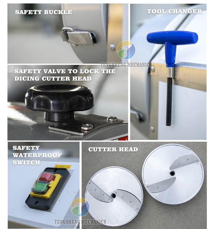 Banana Slicing Machine Rhizome Root Vegetable Cutting Machine Lotus Root Slicing Machine (TS-Q112)
