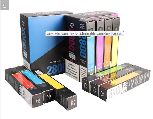 Wholesale Puff Flex Vape Mod Mini Electronic Pipe Dry Herb Vaporizer