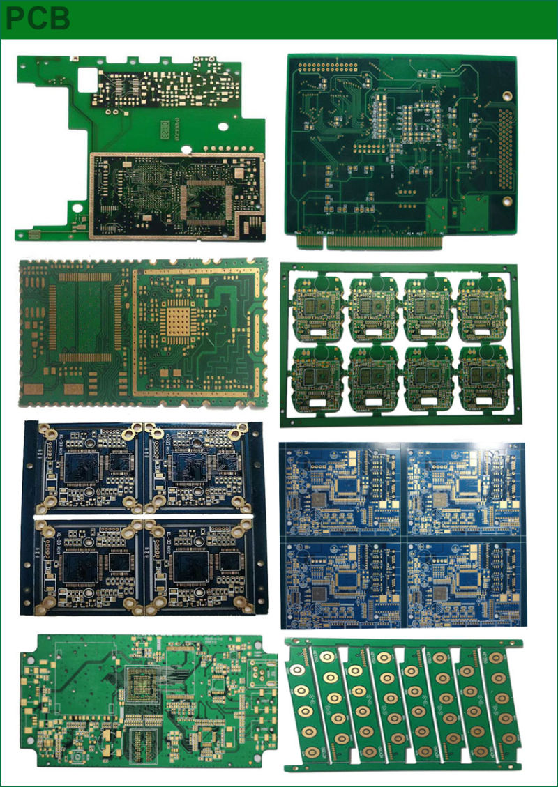 Impedance Controlled Blank PCB Printed Circuit Board with UL ISO RoHS