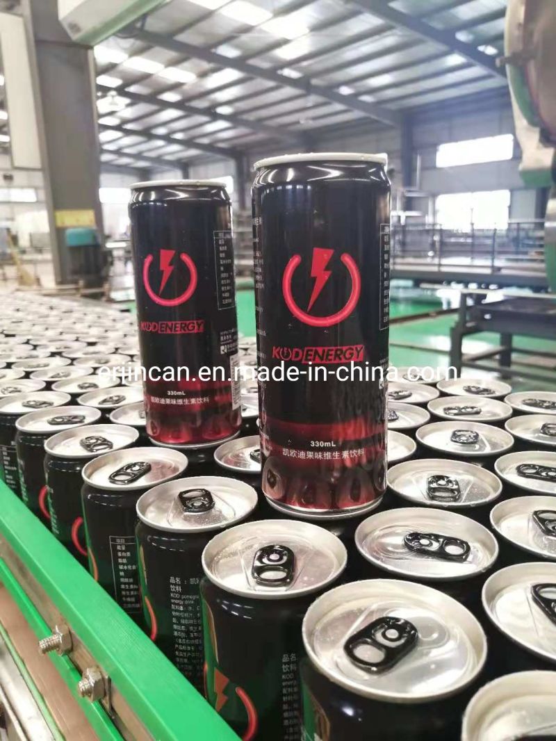 Erjin Blank Printed Aluminum Cans 330ml