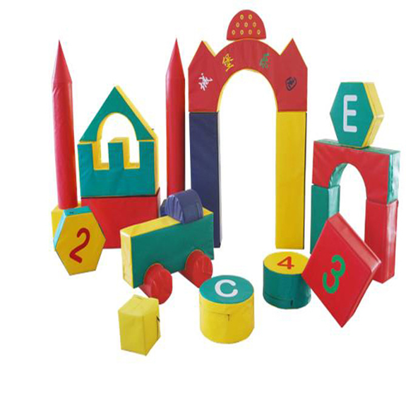 China Indoor Soft Numbered Building Blocks Children Gymnastics Product