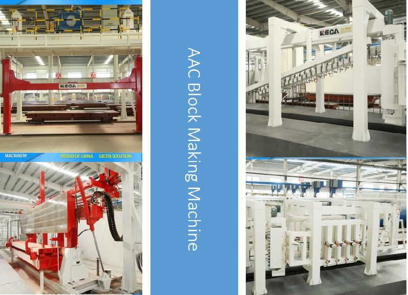 Keda AAC Plant, Aerated Autoclave Concrete Block Making Machine