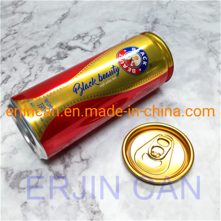 Erjin Blank Printed Aluminum Cans 330ml