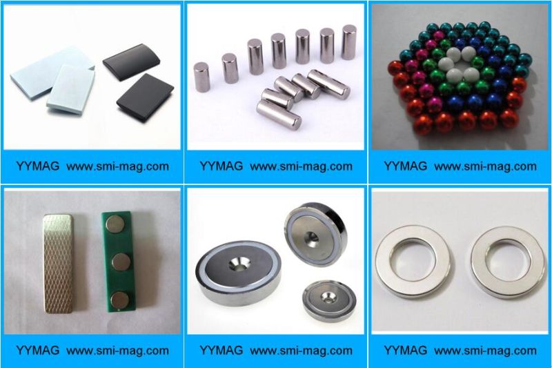 N35 Nickel Coated Neodymium Block Shaped Magnets for Motor