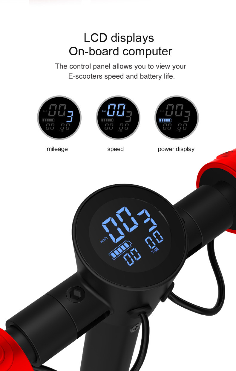 Dlpo 2 Wheels 350W Motor APP Electric Mobility Scooter