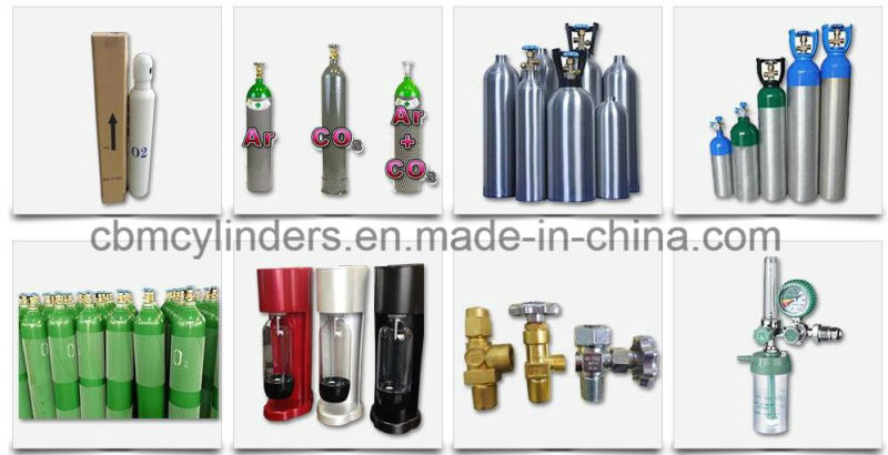 ISO9809-3 Standard Seamless Steel Gas Cylinders/Oxygen Cylinders /Argon Cylinders / Helium Cylinders 40L