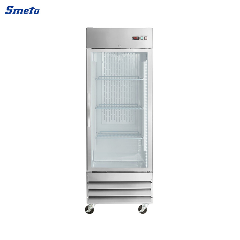 Commercial Electric Portable Upright Deep Solid Door Reach-in Refrigerator Price