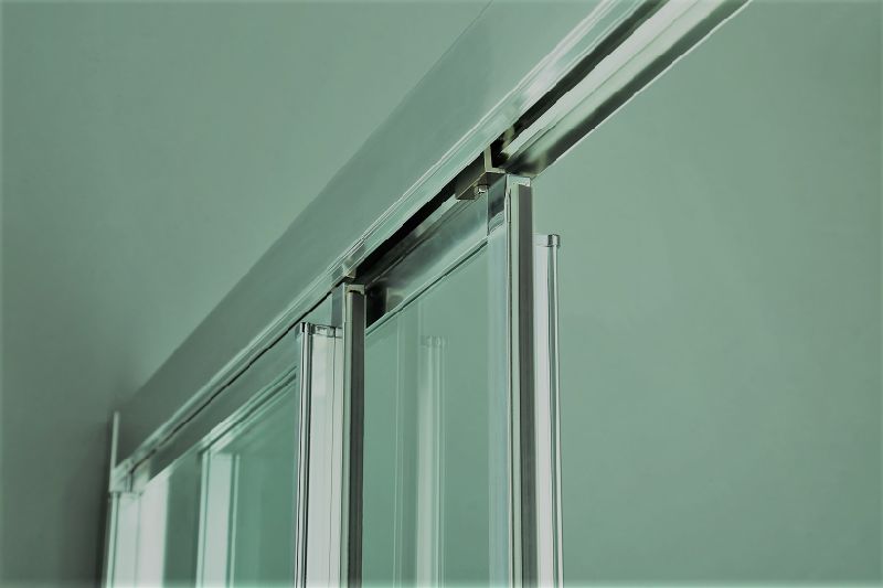 Aluminium Full Frame Bypass Sliding Shower Door