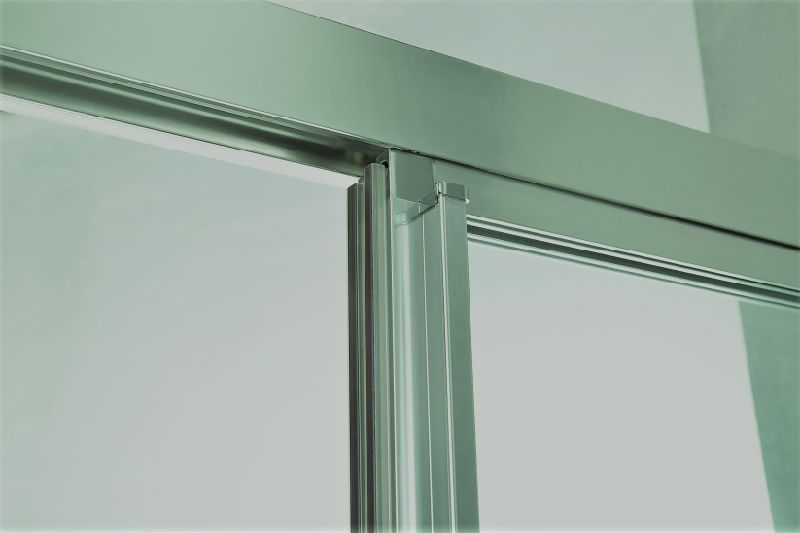 Aluminium Full Frame Bypass Sliding Shower Door