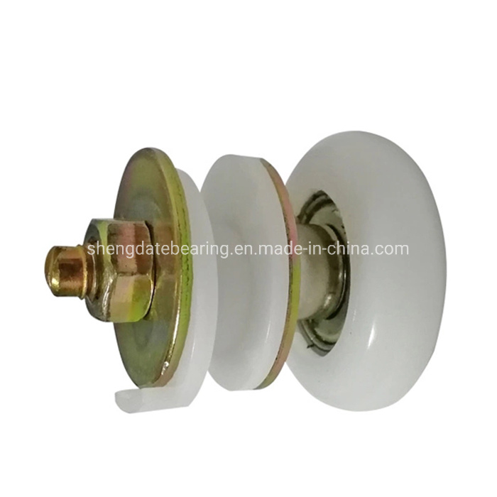Stainless Steel Bearing Plastic Coated Pulley Wheels for Shower Sliding Shower Door Roller