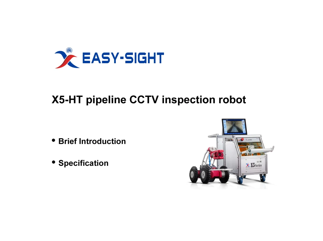 Mainline Sewer Inspection Camera Electric CCTV Inspection Crawler Supplier