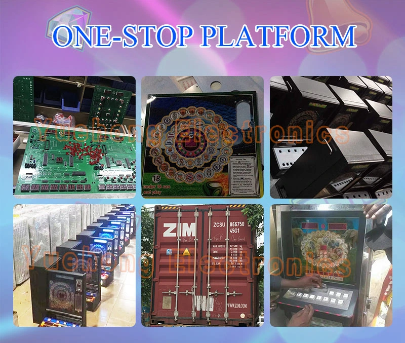 Desk Top Original Program Haiti Popular Slot Jackpot Roulette Machines