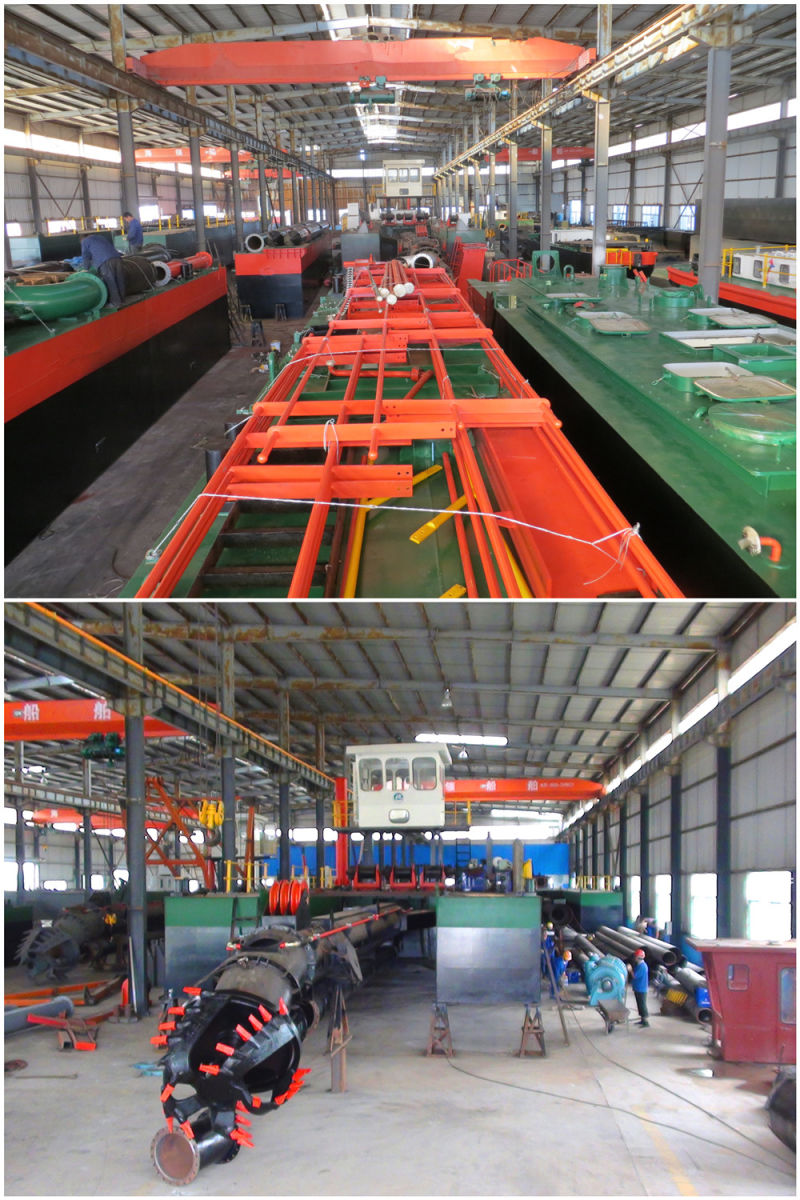 Widely Used Cutting Suction Sand Dredger Customized River Canal Port SAE Dredge Machine
