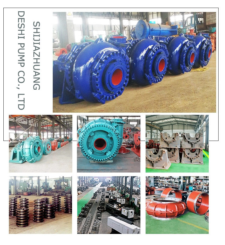 River Sand Mining Diesel Engine Dredger Submersible Dredge G Gh Gravel Sand Pump