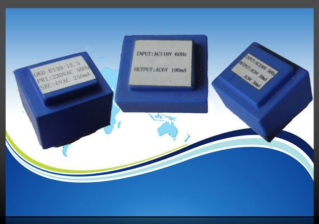 Ei Single Phase CE RoHS CQC Encapsulated CQC Transformer