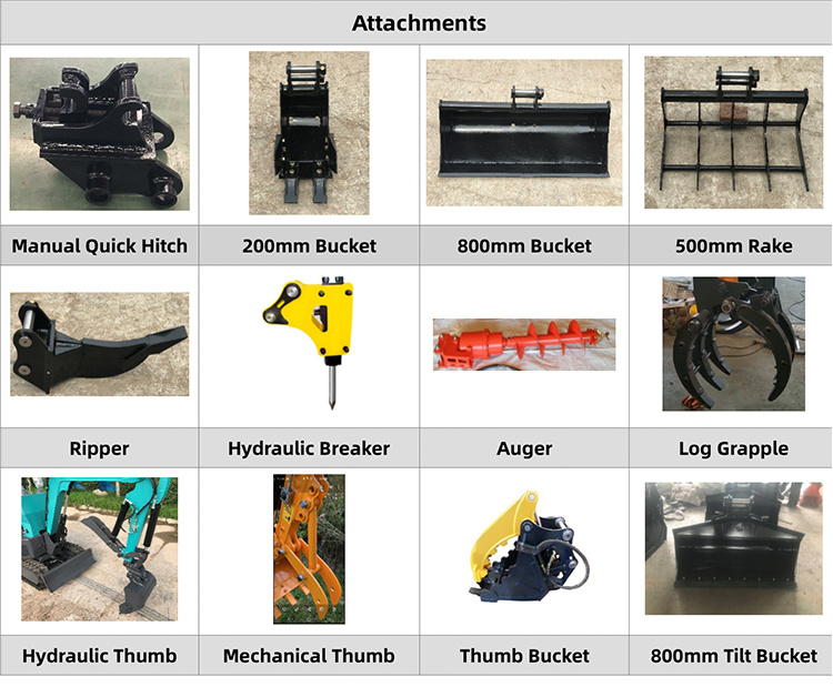 Small Backhoe 4ton Mini Excavator Digger for Sale