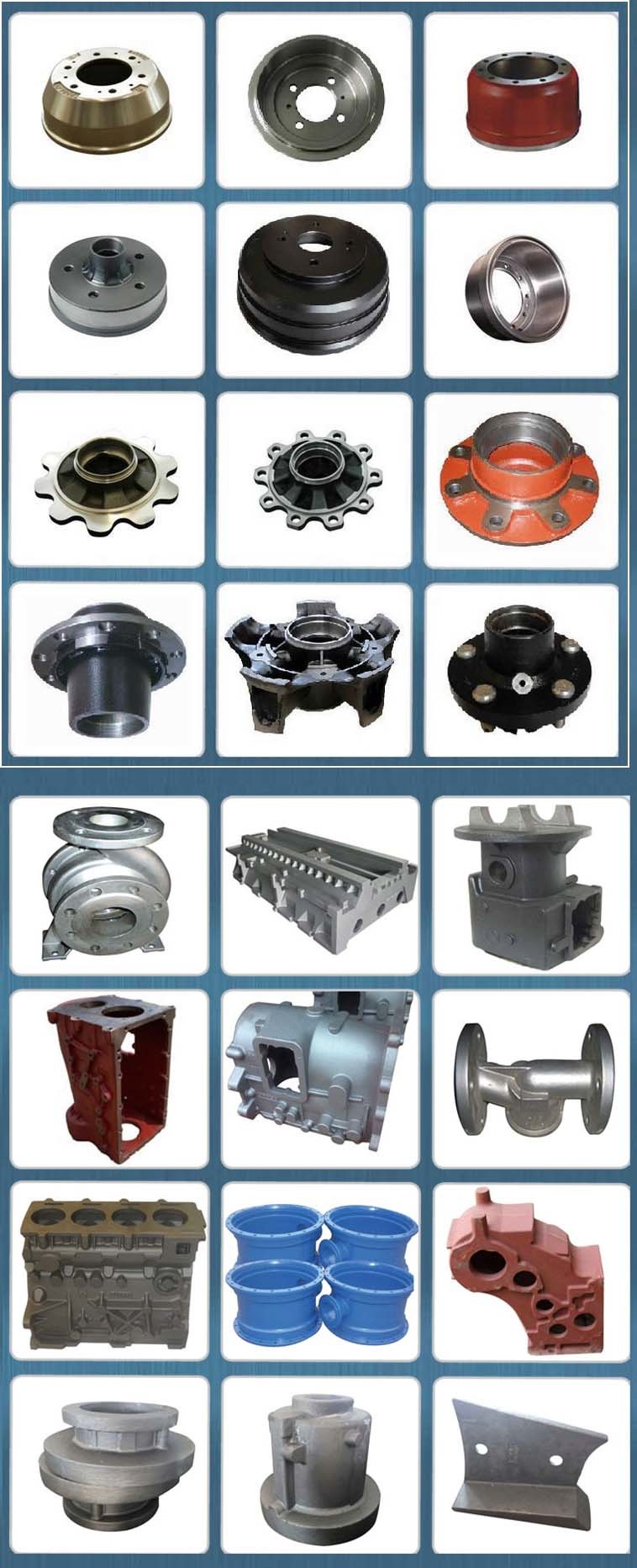 Sand Cast Part for Chain Wheels, with Gear, Made of Gray Iron