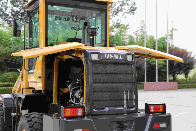 Lugong Mini Loader Zl15 Wheel Loader of Front Loader