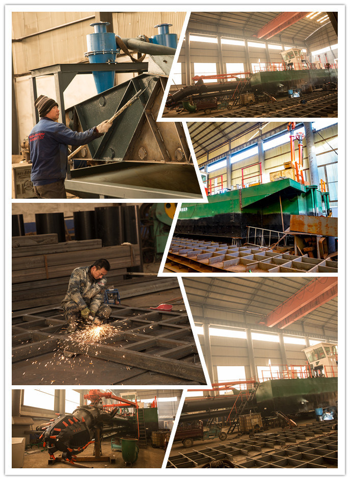 Professional Sand Dredger/Cutter Suction Dredger for Sand Mining/Mud Suction Used in River