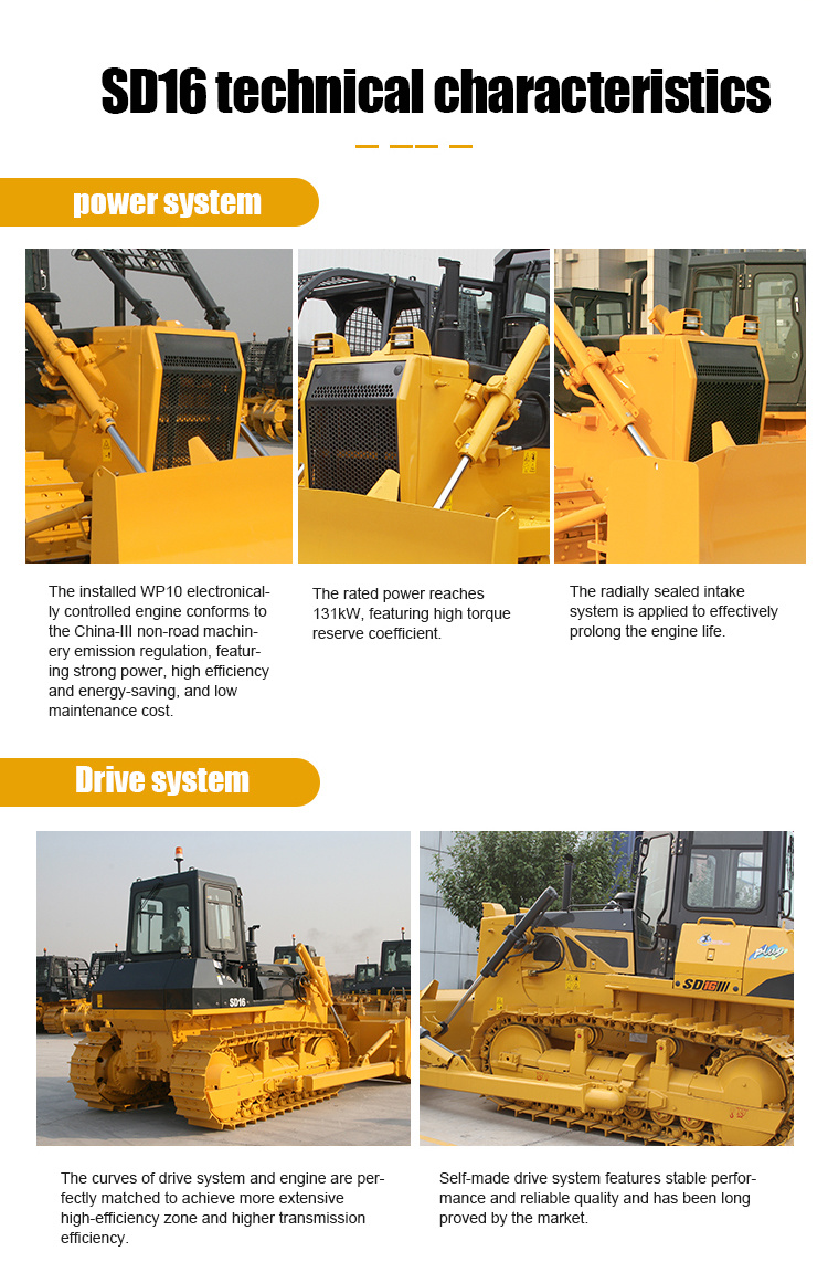 Shantui Bulldozer Crawler Bulldozer Dozer SD22
