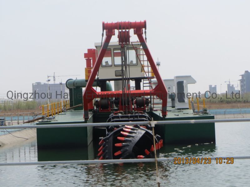 Made in China Full Automatic Cutter Suction Sand Dredger Used in River and Lake