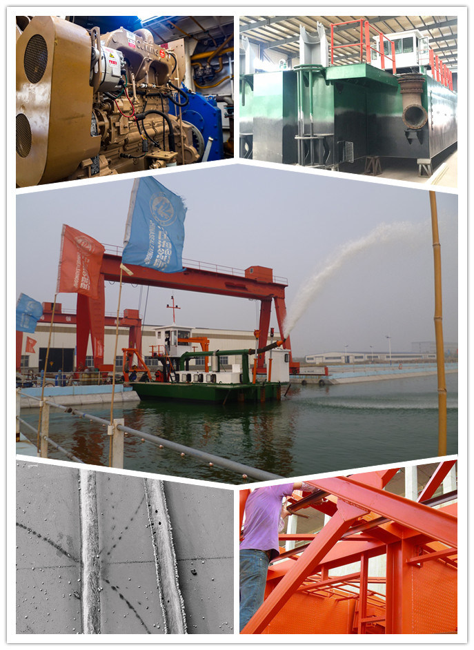 Small Cutter Suction Dredger/Sand Dredger Used in River for Sale