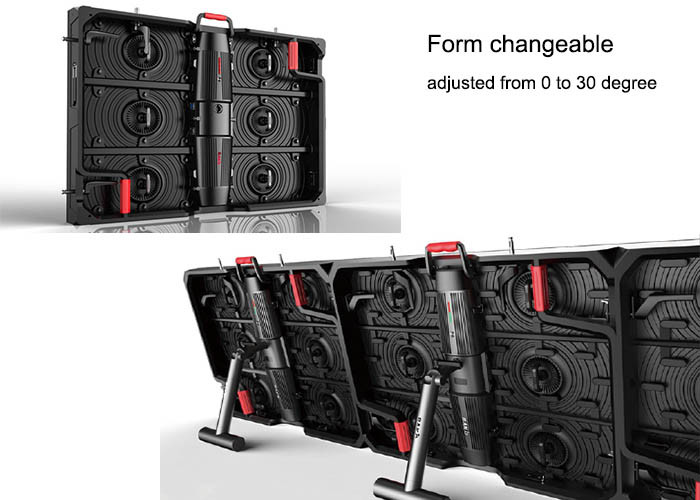 Front and Rear Easy Maintenance 5500 Nits Outdoor LED Signs Display