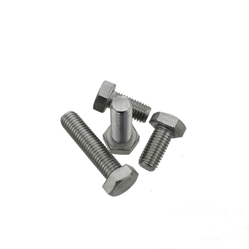 Metal Mechanical Parts Custom Size Fasteners Hex M10 Bolt